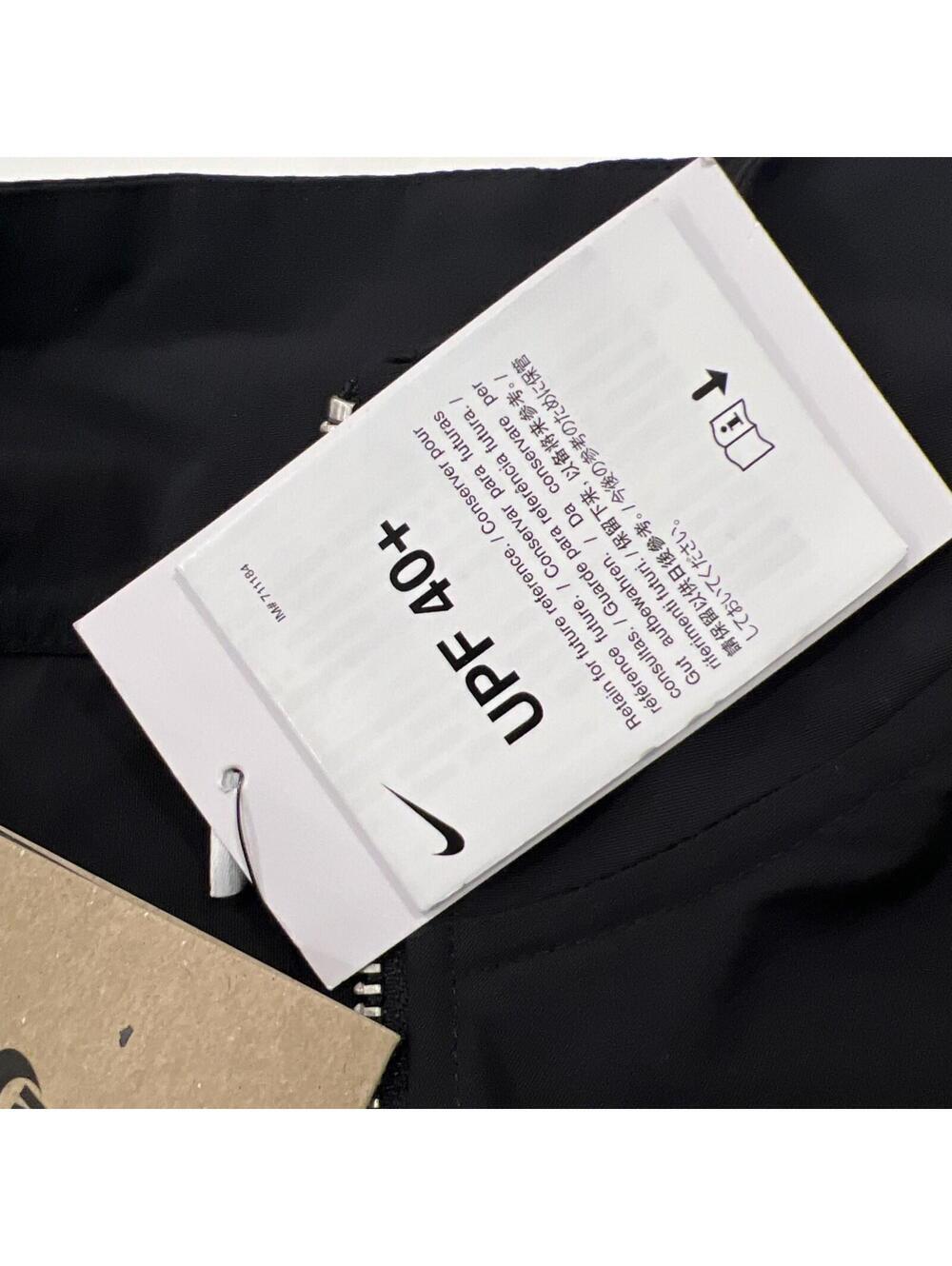 $90 NWT Women's Nike Sportswear Oversized UV Protection Black Jacket Size Large - Picture 5 of 9